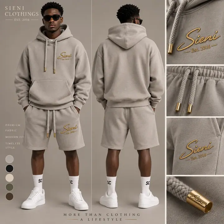 Hoodie & Shorts Set