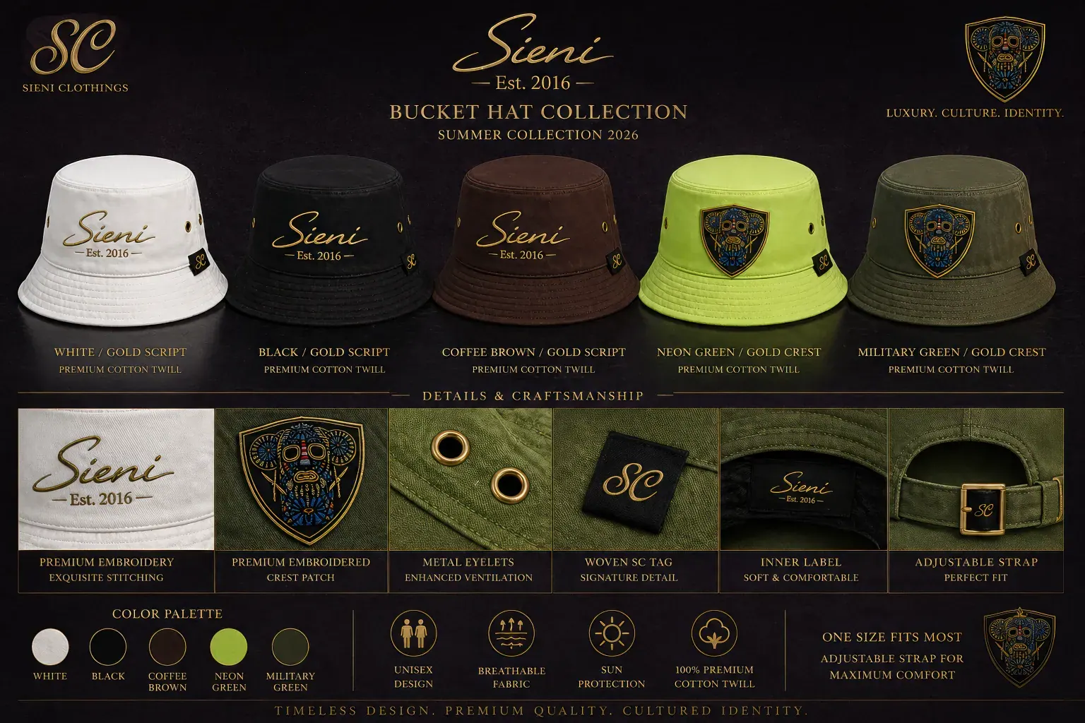 Sieni Bucket Hat in Collection